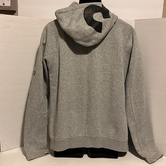 NIKE AIR JORDAN SWEATSHIRT FULL ZIP HOODIE GREY SZ M JACKET - Picture 10 of 13